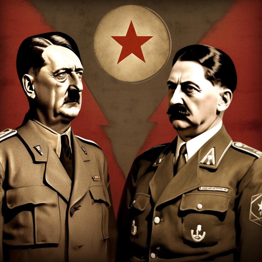 Η‍ σύνθεση της ​σύγκρισης μεταξύ Χίτλερ‍ και Στάλιν