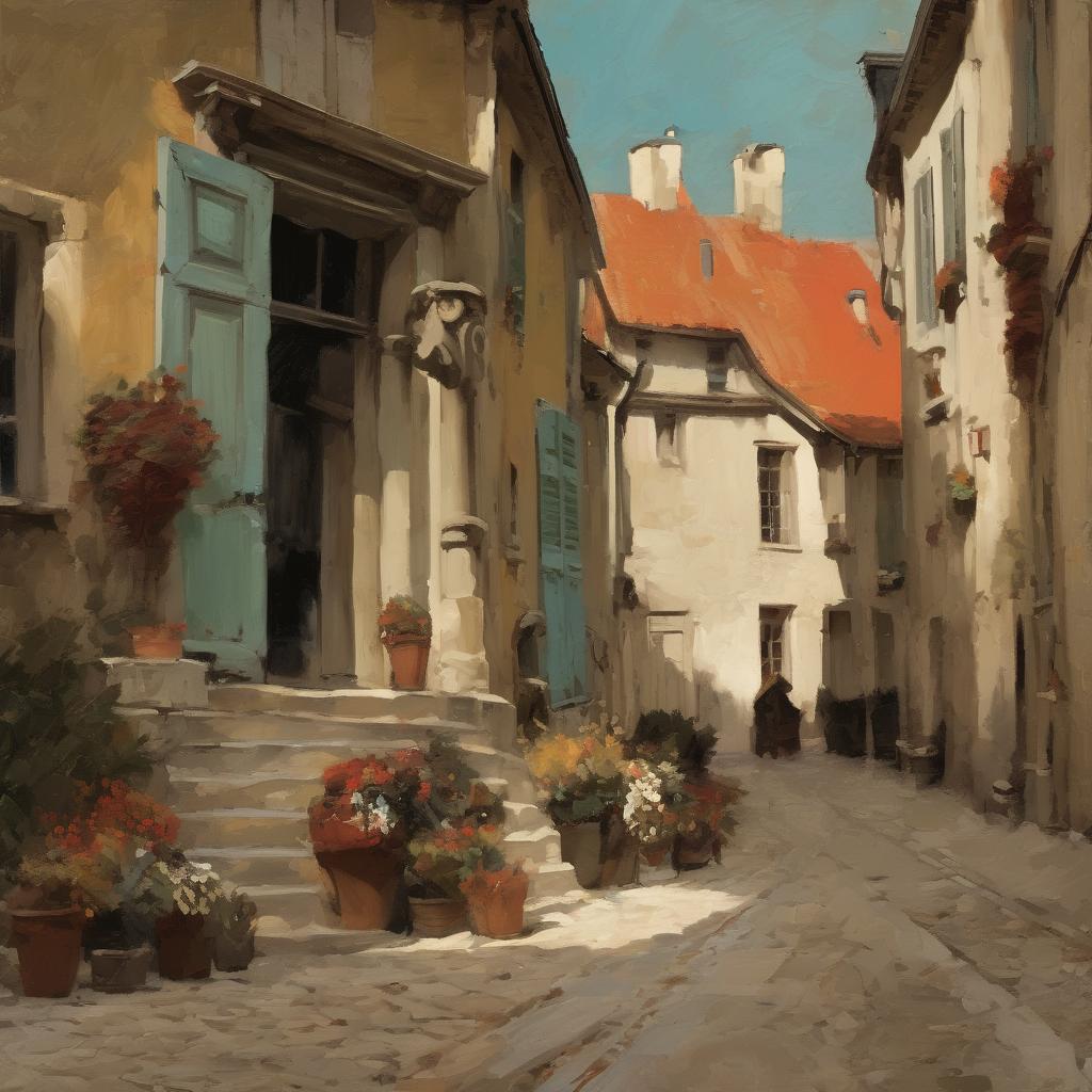 Το στυλ και η τεχνική του Jacques RIGAUD στη ζωγραφική